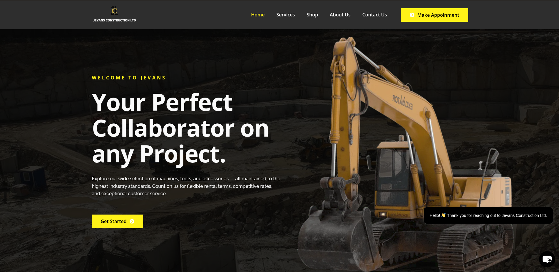 Jevans Construction Ltd preview